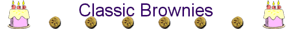 Classic Brownies