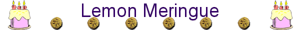 Lemon Meringue
