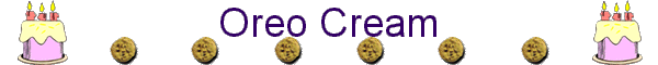 Oreo Cream